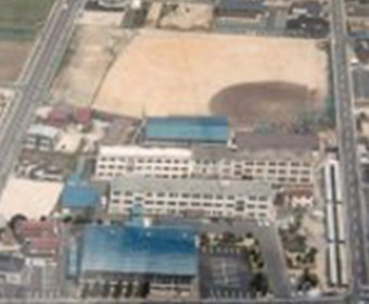 倉吉北高等学校 学校全景